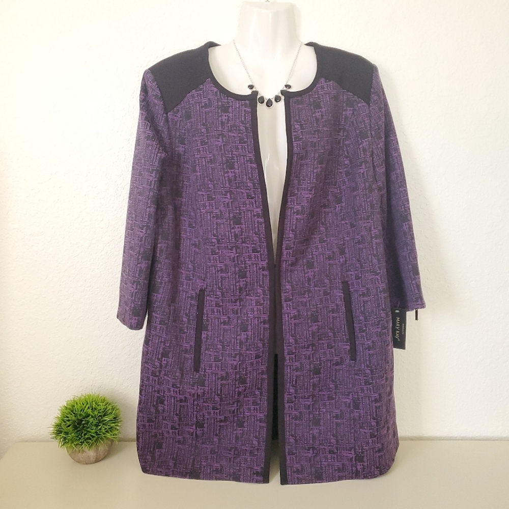 NWT Twinhill Purple Suit Jacket